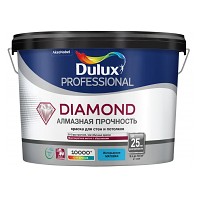 Краска Dulux Professional Diamond матовая BW 4,5л